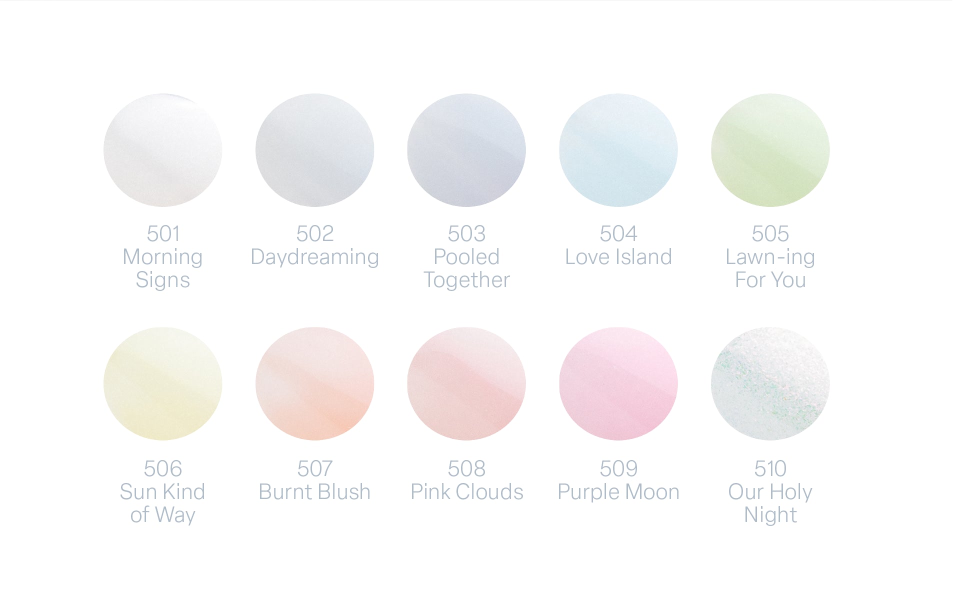 10 sheer pinks, neutrals, and nudes