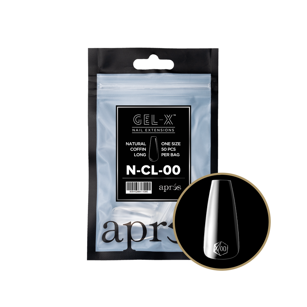 Gel-X® Natural Coffin Long Refill Bag
