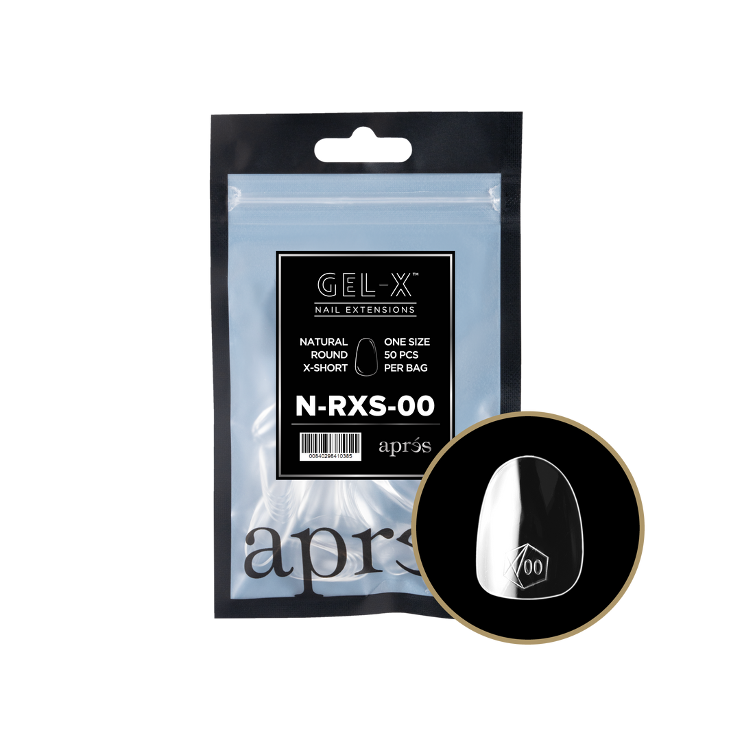 Gel-X® Natural Round Extra Short Refill Bag