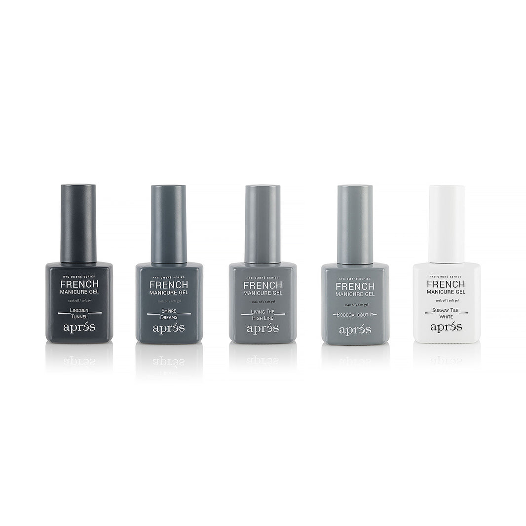 French Manicure Gel New York Ombré Set