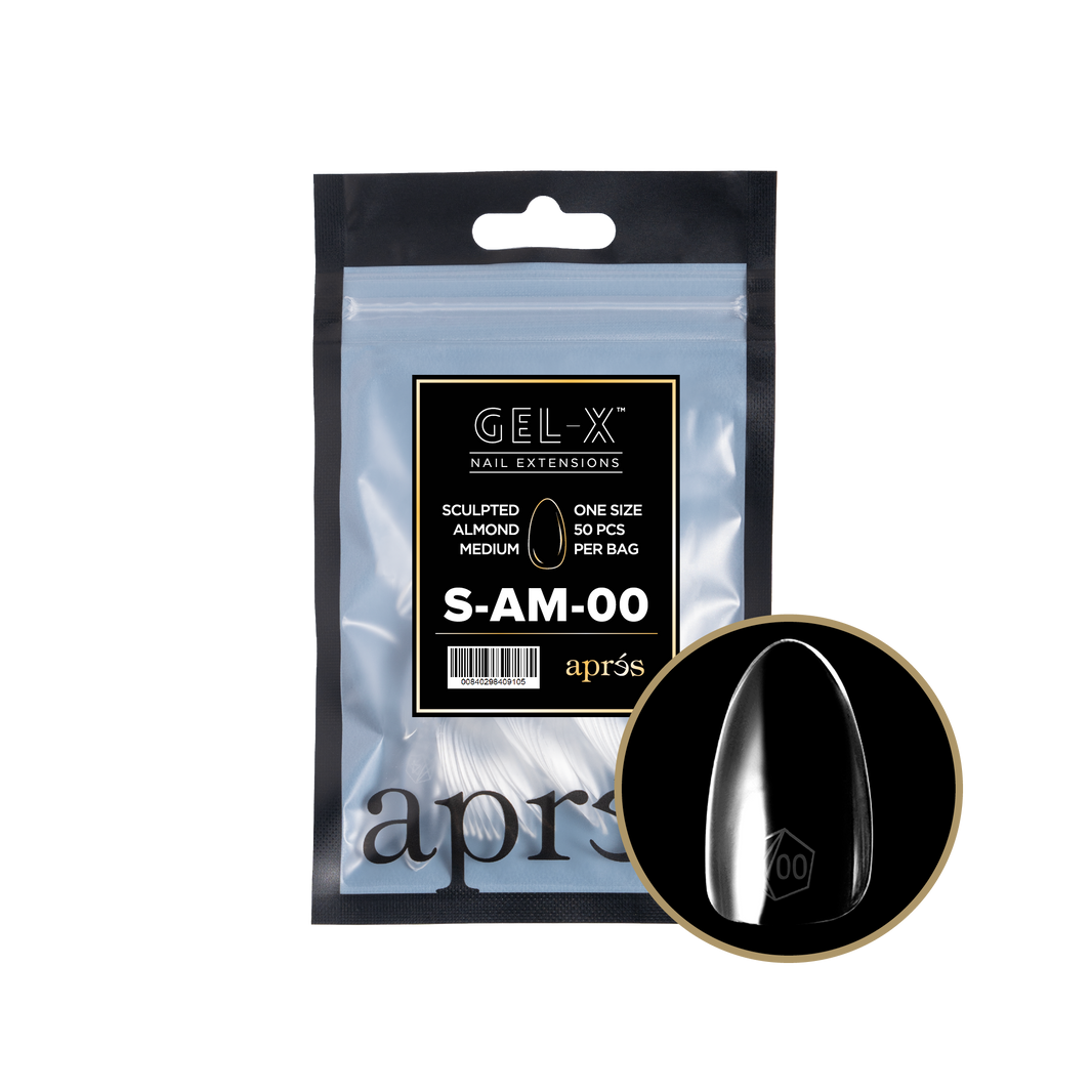 Gel-X® Sculpted Almond Medium Refill Bag
