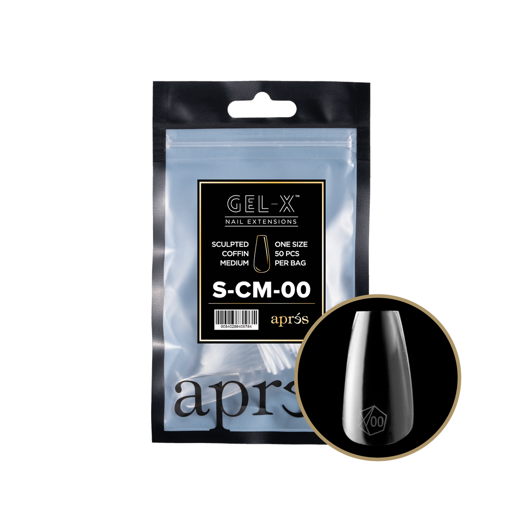 Gel-X® Sculpted Coffin Medium Refill Bag