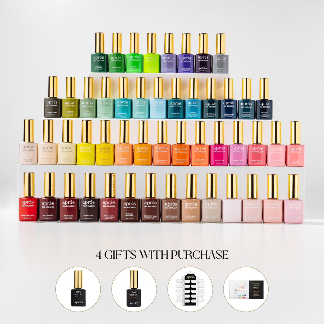 200 HEMA-free Gel Couleur Set of 50 #2