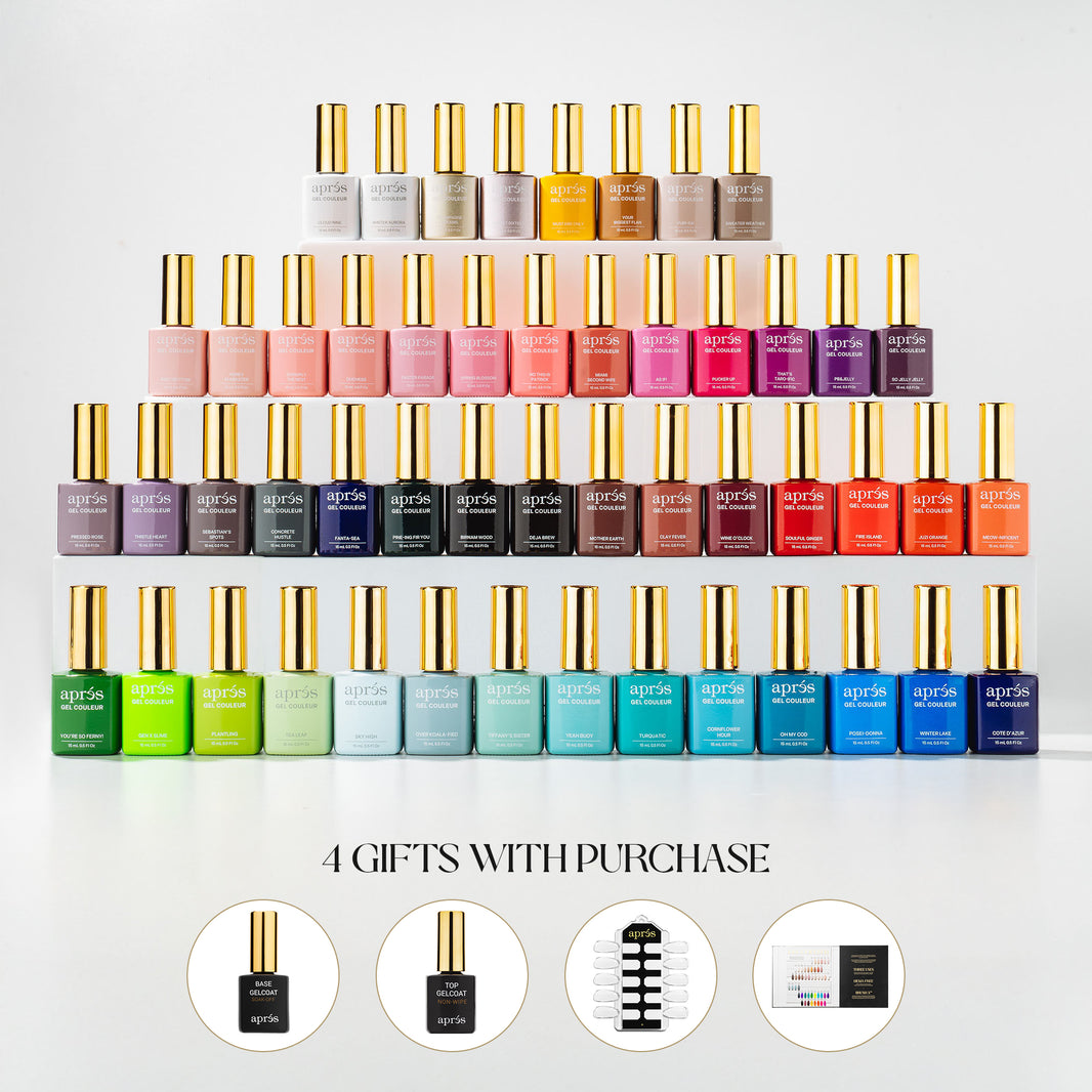 200 HEMA-free Gel Couleur Set of 50 #4