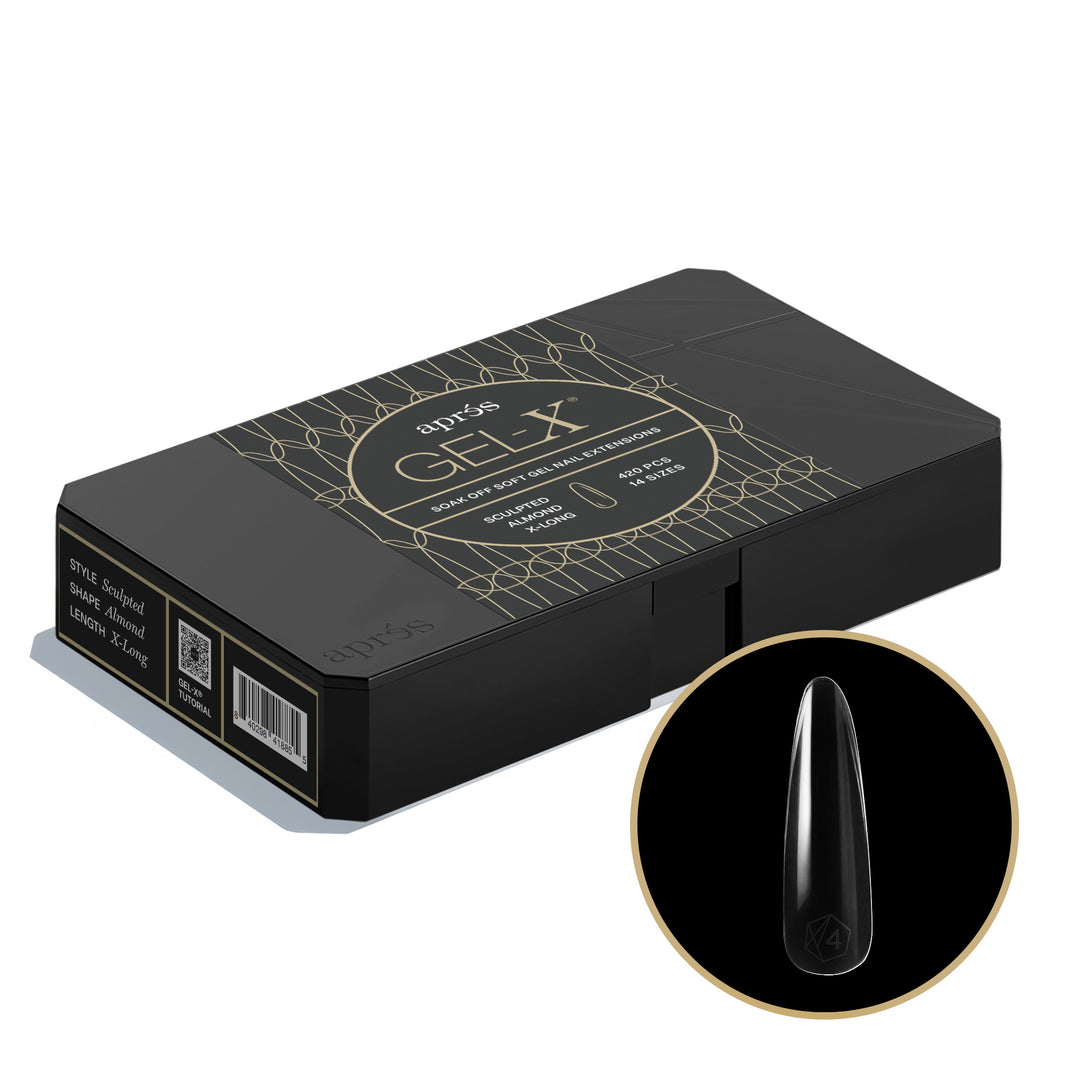 Gel-X® Sculpted Almond Extra Long Box of Tips - Pro (420pcs)