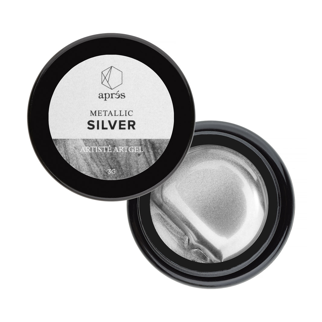 Artiste Gel - Metallic Silver