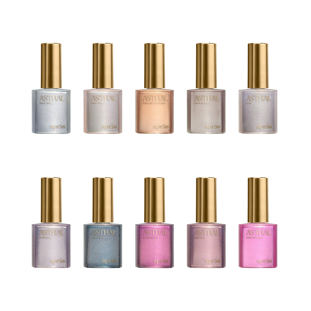 Flash Glitter - Astral Gel Couleur, 10pcs Set