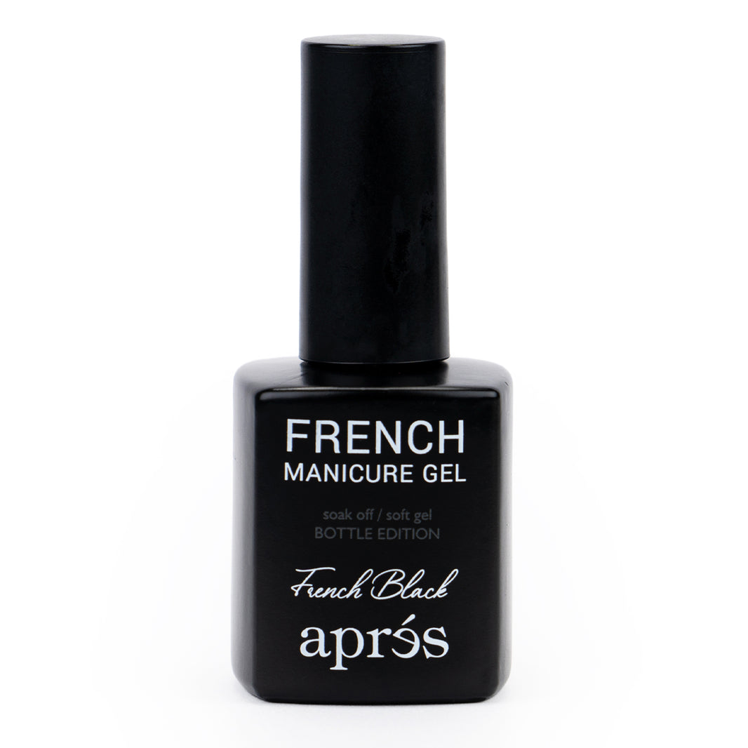 French Manicure Gel - French Black