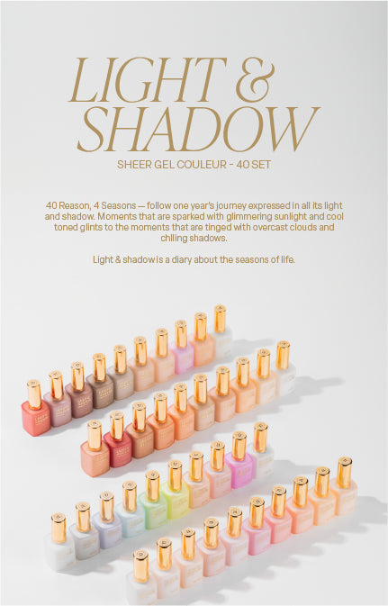 light and shadow 40 couleur set