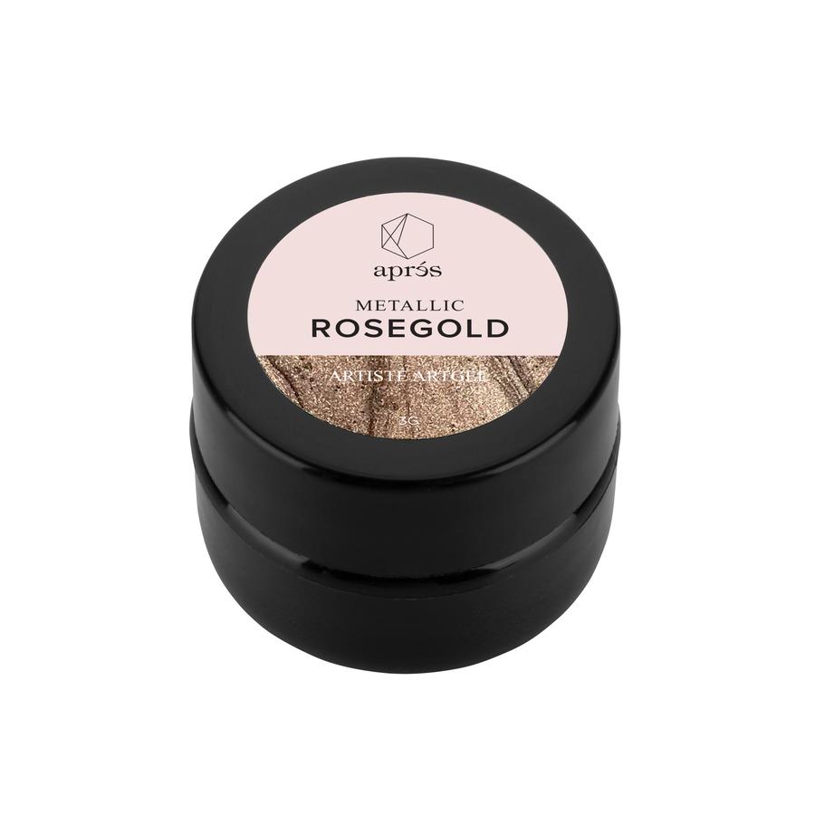 Artiste Gel - Metallic Rose Gold